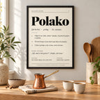 Poster Balkanski rečnik, reč Polako, u kuhinji